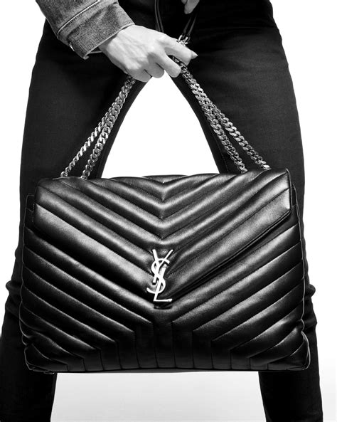 borsa yves saint laurent loulou grande